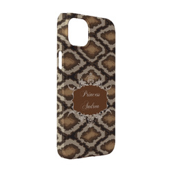 Snake Skin iPhone Case - Plastic - iPhone 14 (Personalized)
