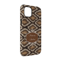 Snake Skin iPhone Case - Rubber Lined - iPhone 14 Pro (Personalized)