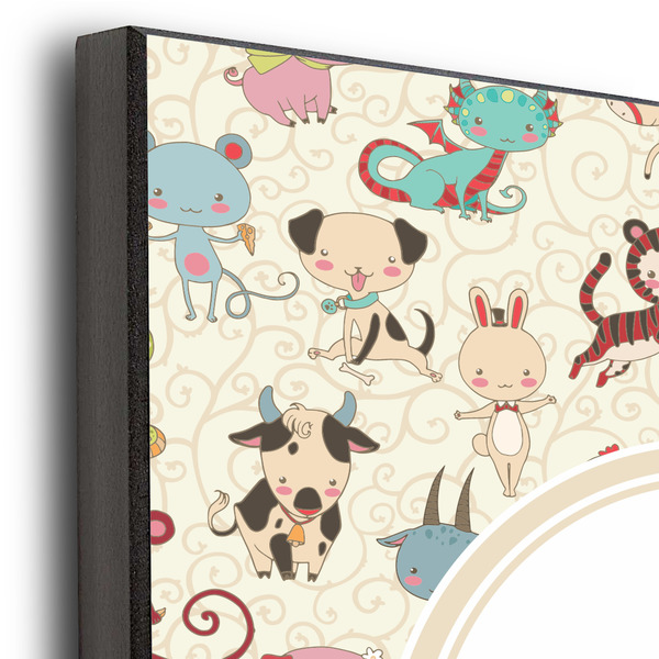 Chinese Zodiac 11x14 Wood Print - Closeup