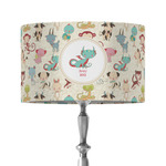 Chinese Zodiac 12" Drum Lamp Shade - Fabric (Personalized)