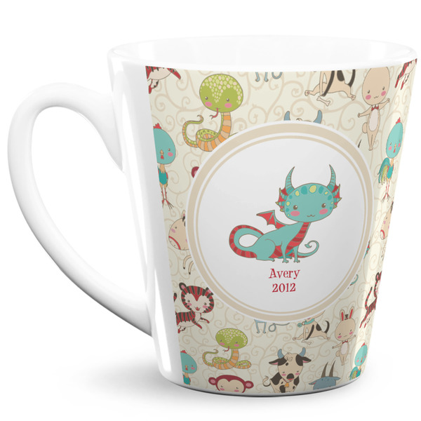 Custom Chinese Zodiac 12 Oz Latte Mug (Personalized)