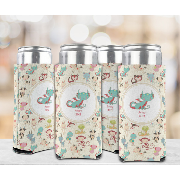 Chinese Zodiac 12oz Tall Can Sleeve - Set of 4 - LIFESTYLE