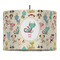 Chinese Zodiac 16" Drum Pendant Lamp - Fabric (Personalized)