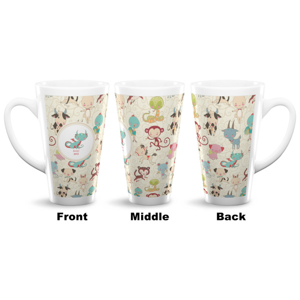Chinese Zodiac 16 Oz Latte Mug - Approval