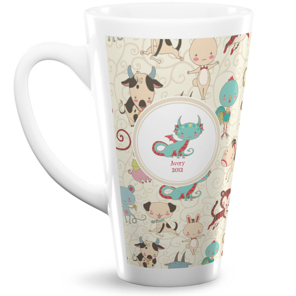 Custom Chinese Zodiac Latte Mug (Personalized)