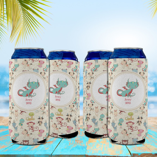 Chinese Zodiac 16oz Can Sleeve - Set of 4 - LIFESTYLE