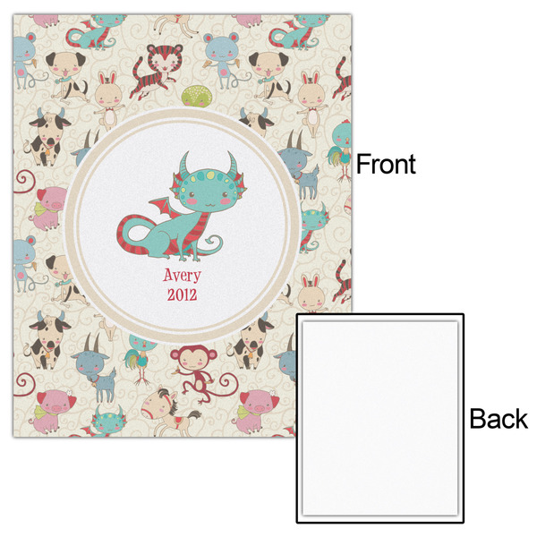 Chinese Zodiac 16x20 - Matte Poster - Front & Back