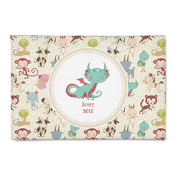 Chinese Zodiac 2' x 3' Indoor Area Rug (Personalized)