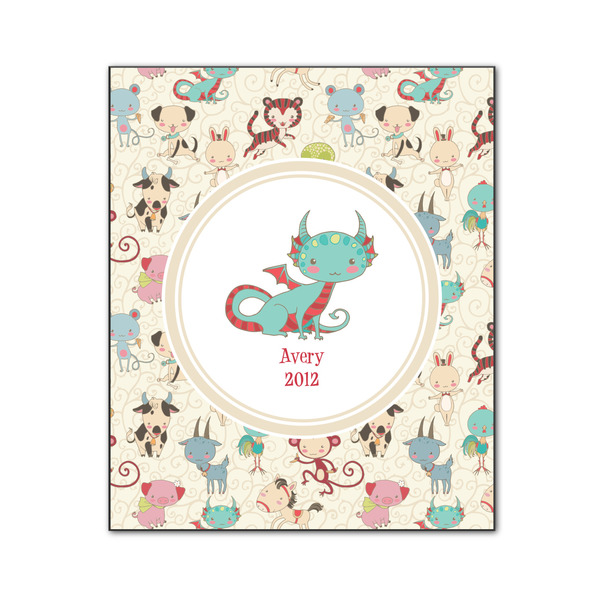 Chinese Zodiac 20x24 Wood Print - Front View