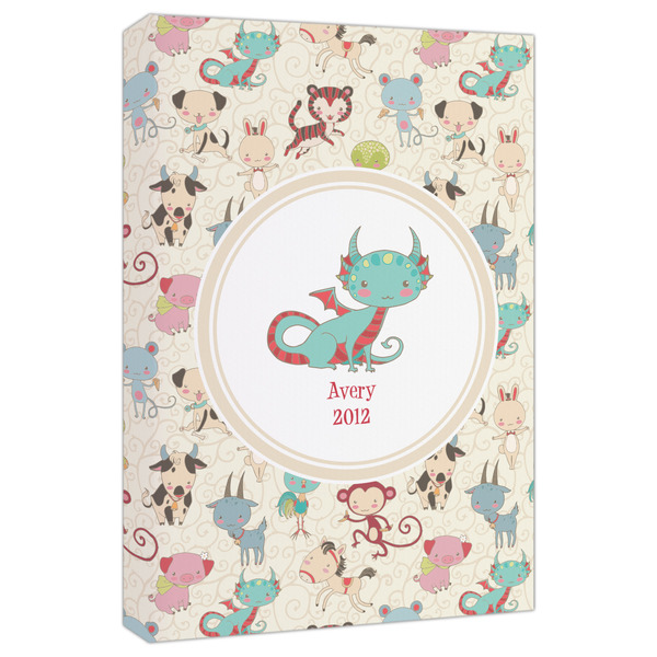 Custom Chinese Zodiac Canvas Print - 20x30 (Personalized)