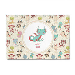 Chinese Zodiac 4' x 6' Indoor Area Rug (Personalized)