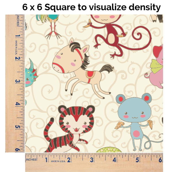 Chinese Zodiac 6x6 Swatch of Fabric