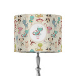 Chinese Zodiac 8" Drum Lamp Shade - Fabric (Personalized)