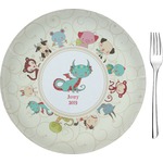 Chinese Zodiac 8" Glass Appetizer / Dessert Plates - Single or Set (Personalized)
