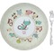 Chinese Zodiac Glass Appetizer / Dessert Plate 8" (Personalized)