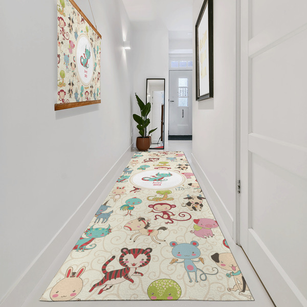 Chinese Zodiac Area Rug Sizes - In Context (vertical)