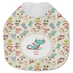 Chinese Zodiac Jersey Knit Baby Bib w/ Name or Text