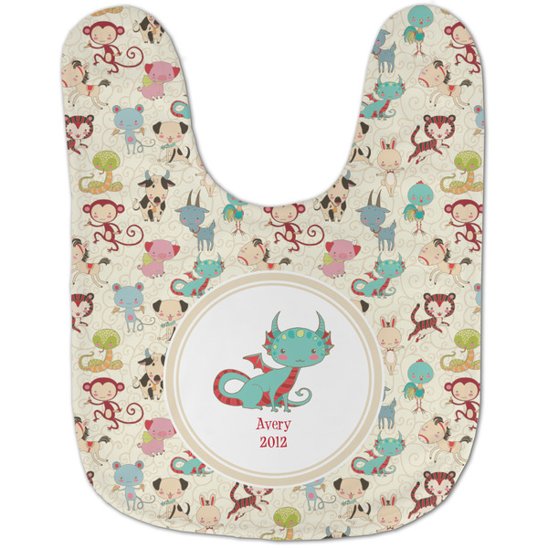 Chinese Zodiac Baby Bib - AFT flat