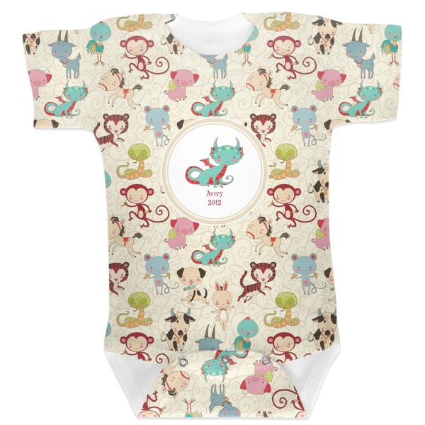 Custom Chinese Zodiac Baby Bodysuit 3-6 (Personalized)