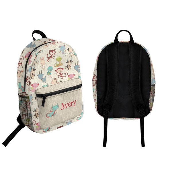 Chinese Zodiac Backpack front and back - Apvl
