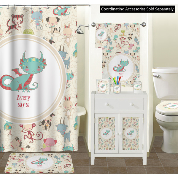 Chinese Zodiac Bathroom Scene