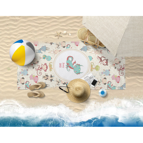Chinese Zodiac Beach Towel Lifestyle