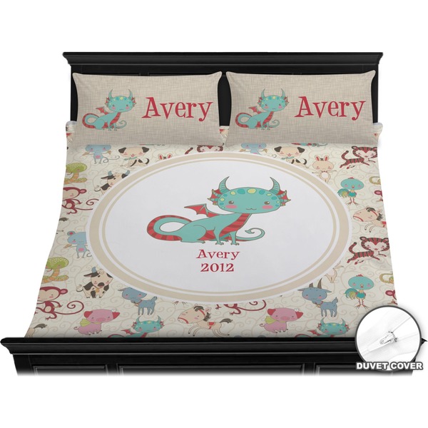 Chinese Zodiac Bedding Set (King) - Duvet