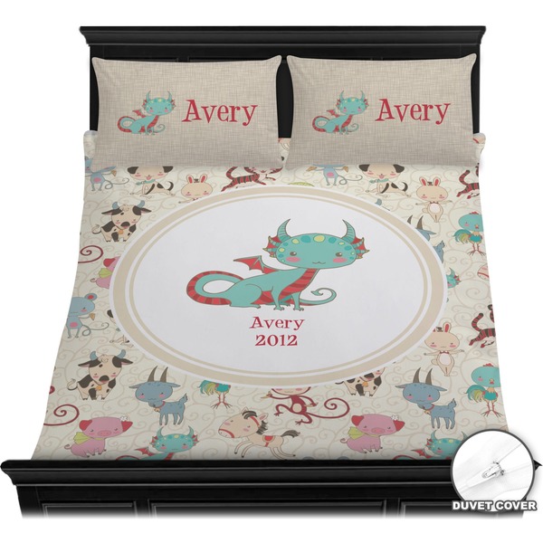 Chinese Zodiac Bedding Set (Queen) - Duvet