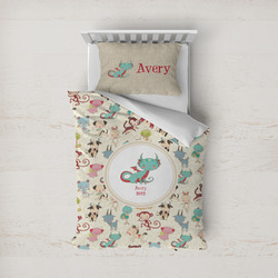 Chinese Zodiac Duvet Cover Set - Twin (Personalized)