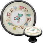 Chinese Zodiac Cabinet Knob (Black) (Personalized)