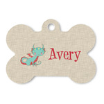 Chinese Zodiac Bone Shaped Dog ID Tag (Personalized)
