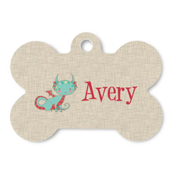 Chinese Zodiac Bone Shaped Dog ID Tag (Personalized)