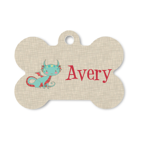 Custom Chinese Zodiac Bone Shaped Dog ID Tag - Small (Personalized)