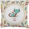Chinese Zodiac Burlap Pillow 18"