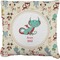 Chinese Zodiac Burlap Pillow 22"