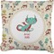 Chinese Zodiac Burlap Pillow 24"