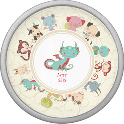Chinese Zodiac Cabinet Knob (Silver) (Personalized)