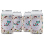Chinese Zodiac Can Cooler (12 oz) - Set of 4 w/ Name or Text