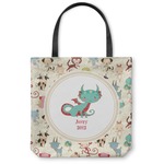 Chinese Zodiac Canvas Tote Bag - Small - 13"x13" (Personalized)