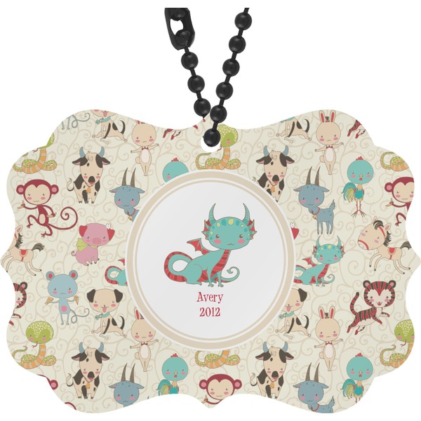 Custom Chinese Zodiac Rear View Mirror Decor (Personalized)