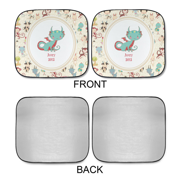 Chinese Zodiac Car Sun Shades - APPROVAL