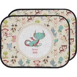Chinese Zodiac Car Floor Mats (Back Seat) (Personalized)