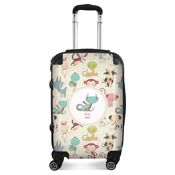 Custom Chinese Zodiac Suitcase - 20" Carry On (Personalized)