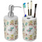 Chinese Zodiac Ceramic Bathroom Accessories Set (Personalized)