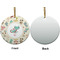 Chinese Zodiac Ceramic Flat Ornament - Circle Front & Back (APPROVAL)