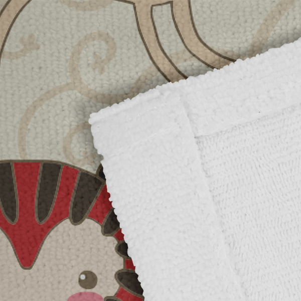 Chinese Zodiac Close up of Fabric