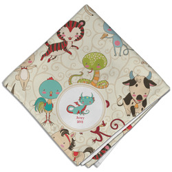 Chinese Zodiac Cloth Dinner Napkin - Single w/ Name or Text