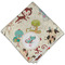 Chinese Zodiac Cloth Napkins - Personalized Dinner (Folded Four Corners)