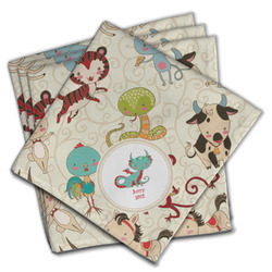 Chinese Zodiac Cloth Napkins (Set of 4) (Personalized)