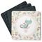 Chinese Zodiac Square Rubber Backed Coasters - Set of 4 (Personalized)